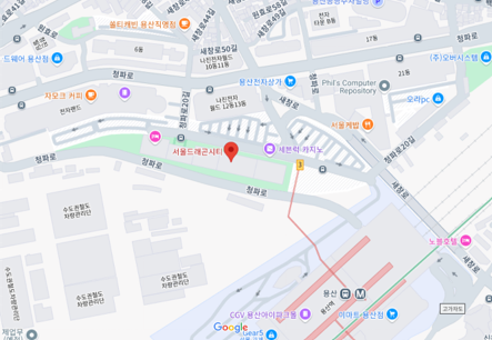 Event venue map